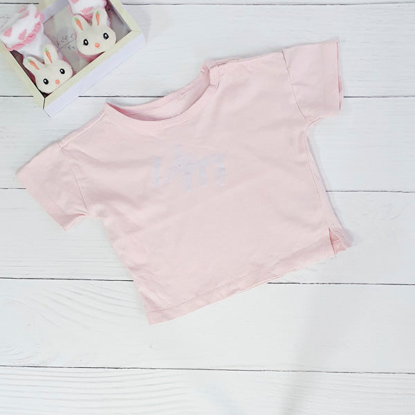 Polera Algodón Rosa Marca Yamp! 9 M Estado Tiki taka