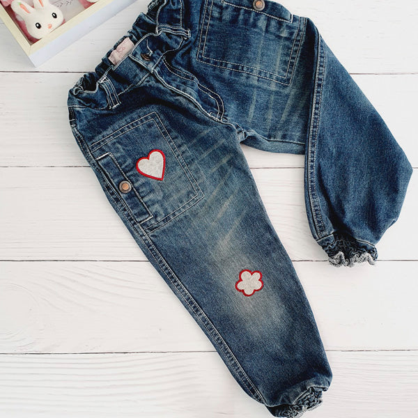 Jeans Mezclilla Diseños Marca Otra 4 A Estado Casi tiki