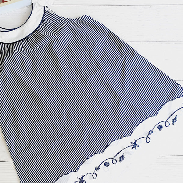 Vestido Tela Rayas Marca Otra 7 A Estado Casi tiki