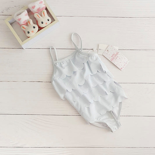 Traje de baño lycra Rayas Marca Baby harvest 6-9 M Estado Nuevo