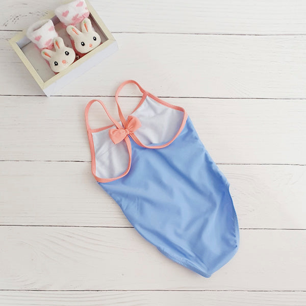 Traje de baño lycra Azul Marca Boulevard 3 A Estado Tiki taka