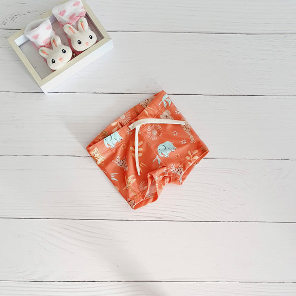 Traje de baño lycra Diseños Marca Hym 3-6 M Estado Tiki taka