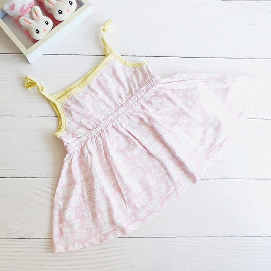 Vestido Algodón Diseños Marca All basics 12 M Estado Tiki taka