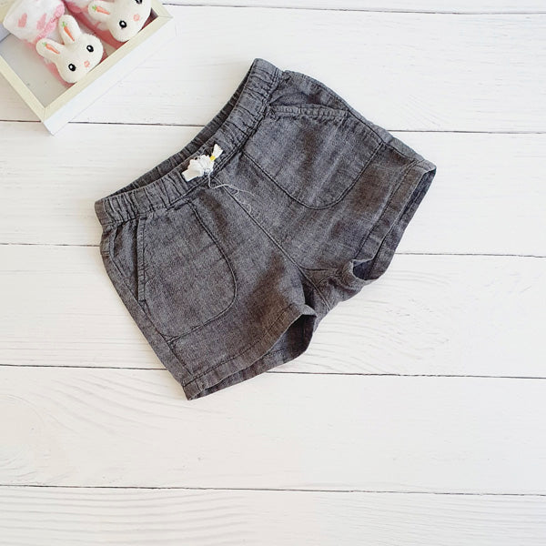 Short Algodón Gris Marca Otra 9-12 M Estado Casi tiki