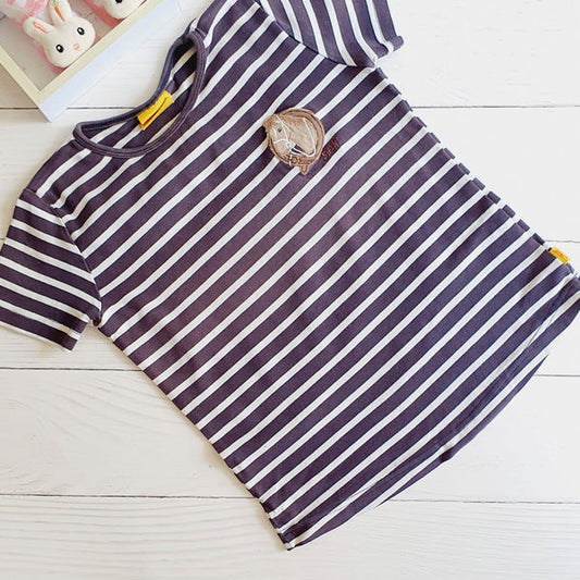 Polera Algodón Rayas Marca Otra 10 A Estado Casi tiki