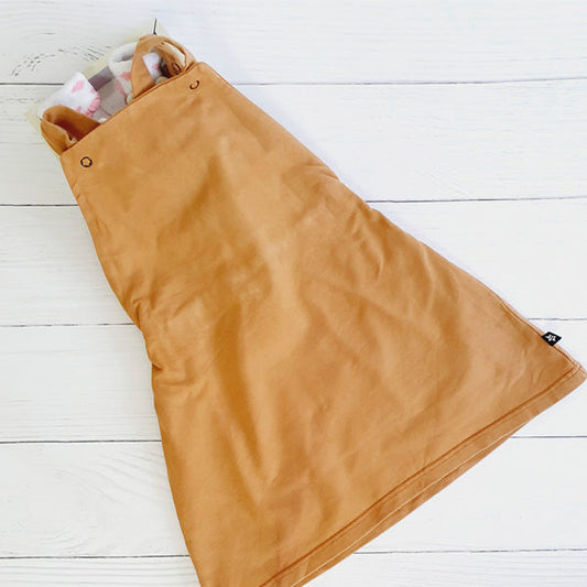 Vestido Algodón Café Marca Otra 6 A Estado Tiki taka