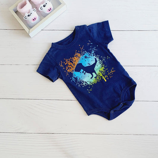 Body Algodón Azul Marca All basics 3 M Estado Casi tiki