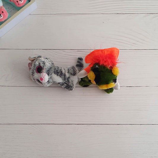 Pack Peluches Plush Multicolor Marca Pequeño S (10 cm) Estado Casi tiki
