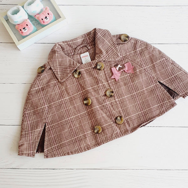 Poncho Algodón cuadrillé Marca Otra 2 A Estado Tiki taka