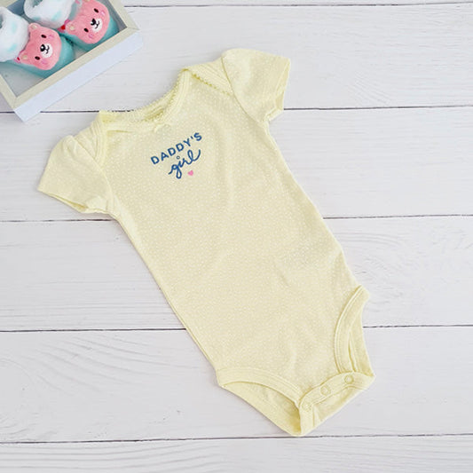 Body Algodón Amarillo Marca Carter's 6 M Estado Tiki taka
