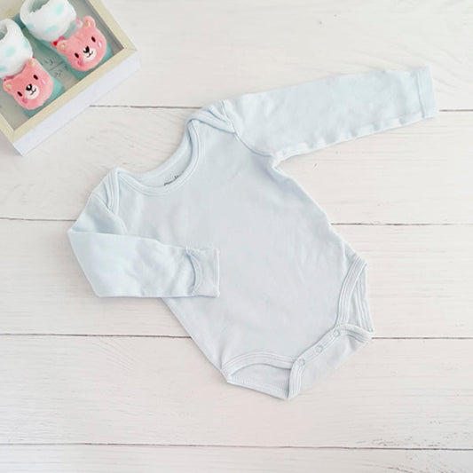 Body Algodón Celeste Marca Opaline 3 M Estado Casi tiki