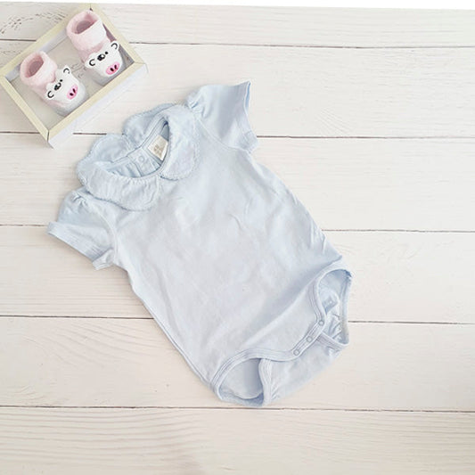 Body Algodón Celeste Marca Hym 12-18 M Estado Tiki taka