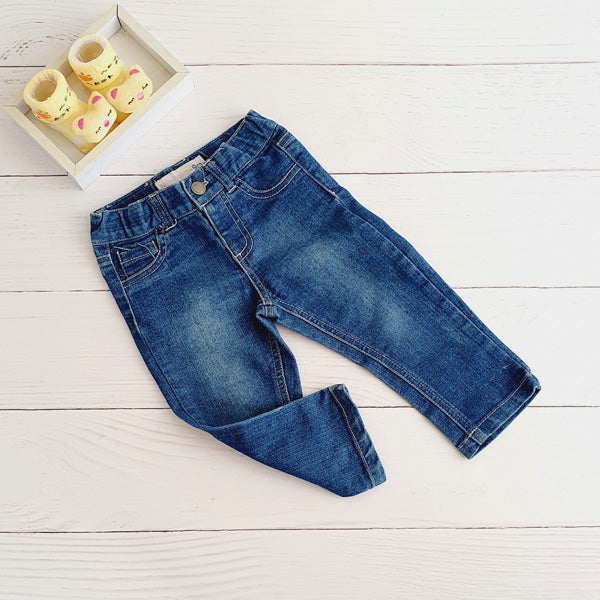 Jeans Mezclilla Azul Marca Otra 9 M Estado Tiki taka