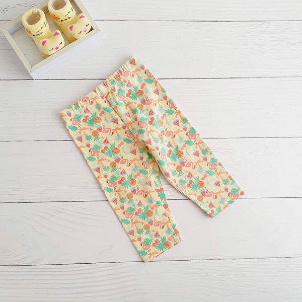 Calza Algodón Diseños Marca Ficcus 3-6 M Estado Tiki taka