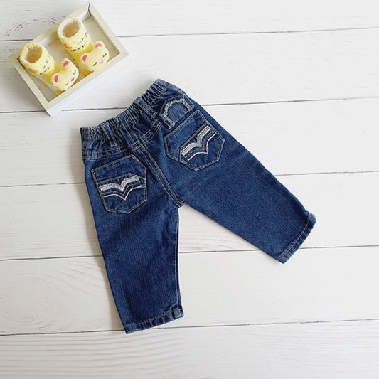 Jeans Mezclilla Azul Marca Otra 6 M Estado Tiki taka