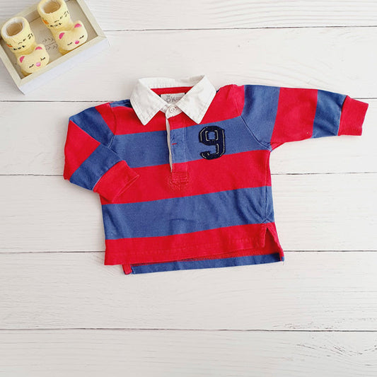 Polera Algodón Multicolor Marca Otra 6 M Estado Tiki taka