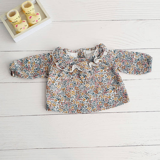 Blusa Algodón Multicolor Marca Yamp! 0-3 M Estado Tiki taka