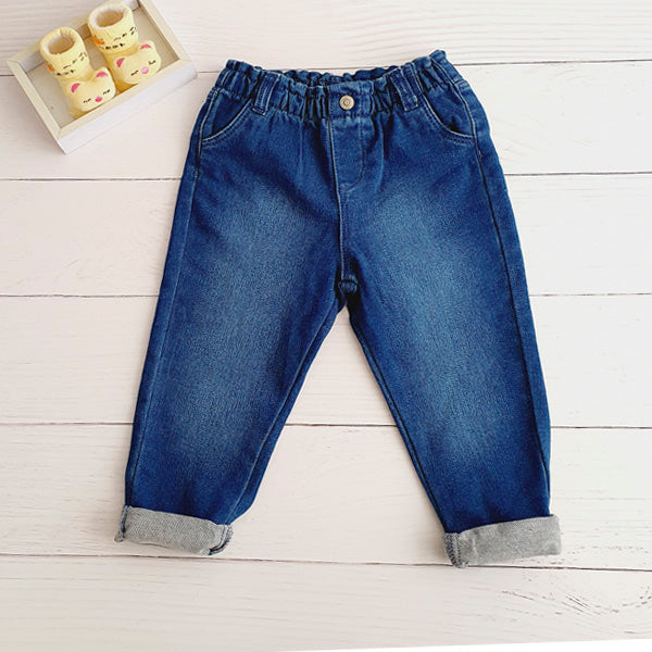 Jeans Mezclilla Azul Marca Tribu 2 A Estado Tiki taka