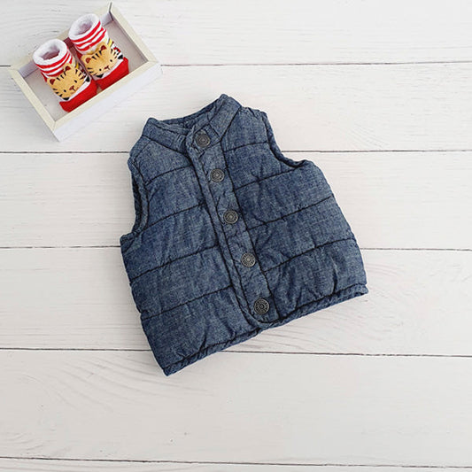Chaqueta forrado polar Gris Marca Old Navy 0-3 M Estado Tiki taka