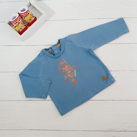 Polera Algodón Diseños Marca Pillin 9 M Estado Tiki taka