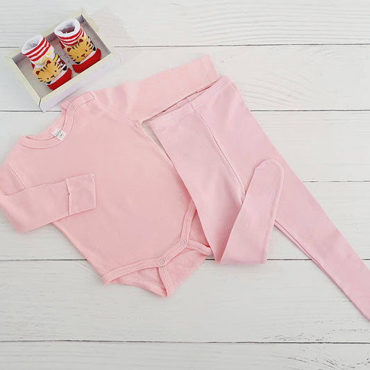 Conjunto Algodón Rosa Marca Yamp! 3 M Estado Tiki taka