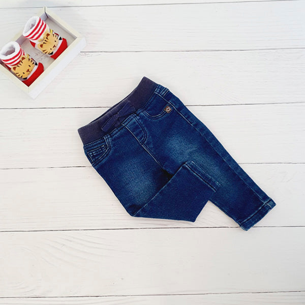 Jeans Mezclilla Azul Marca Opaline 6 M Estado Casi tiki