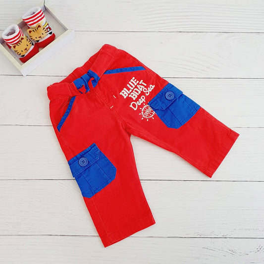 Pantalón Algodón Multicolor Marca Otra 3-6 M Estado Tiki taka
