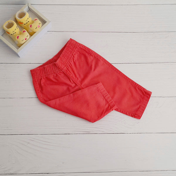 Pantalón Algodón Rojo Marca Carter's 6 M Estado Tiki taka