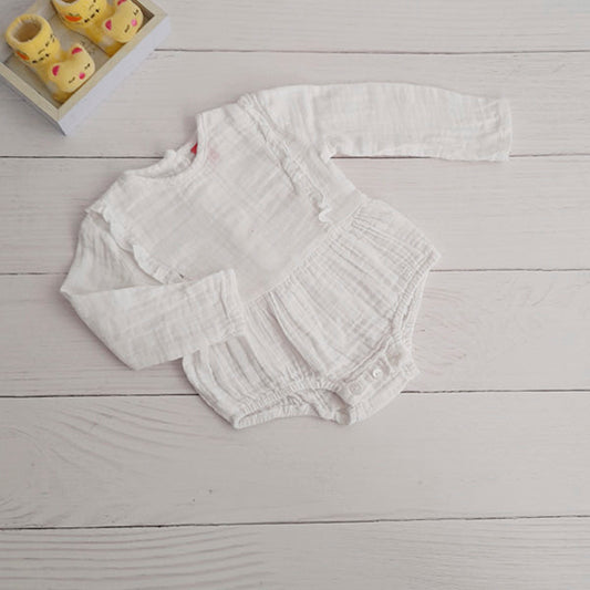 Body Algodón Blanco Marca Boulevard 0-3 M Estado Casi tiki