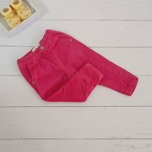 Pantalón Cotelé Fucsia Marca Otra 6 M Estado Tiki taka