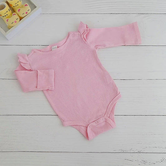 Body Algodón Rosa Marca Yamp! 0-3 M Estado Tiki taka