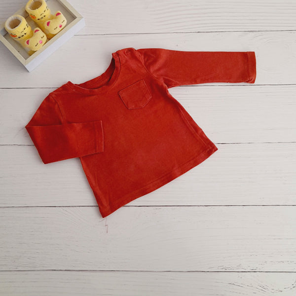 Polera Algodón Café Marca Boulevard 9 M Estado Tiki taka