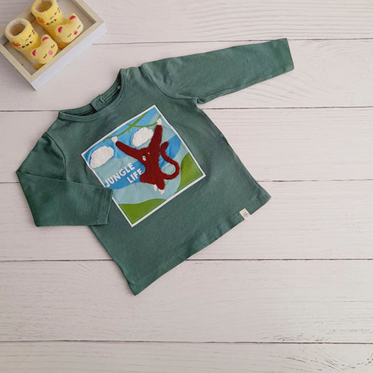 Polera Algodón Diseños Marca Tribu 6 M Estado Tiki taka