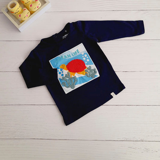 Polera Algodón Diseños Marca Tribu 6 M Estado Tiki taka