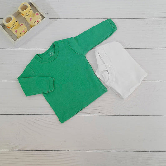 Pack camiseta Algodón Multicolor Marca Otra 0-3 M Estado Casi tiki