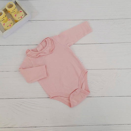 Body Algodón Rosa Marca Colloky 0-3 M Estado Tiki taka