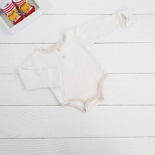 Body Algodón Beige Marca Urb 3-6 M Estado Tiki taka