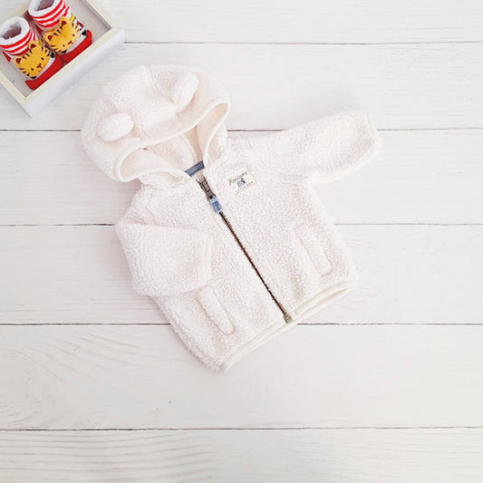 Polerón Polar Blanco Marca Carter's PM Estado Tiki taka