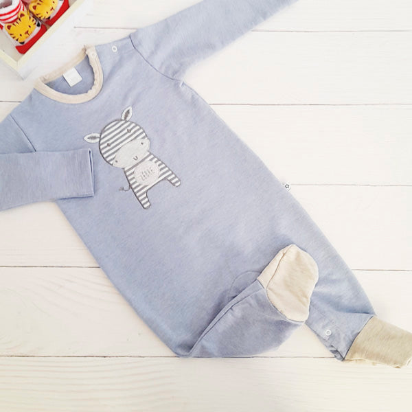 Osito Algodón Celeste Marca Opaline 9 M Estado Casi tiki