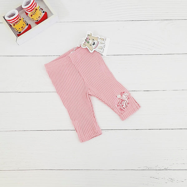 Calza Algodón Rosa Marca Limonada 3 M Estado Nuevo