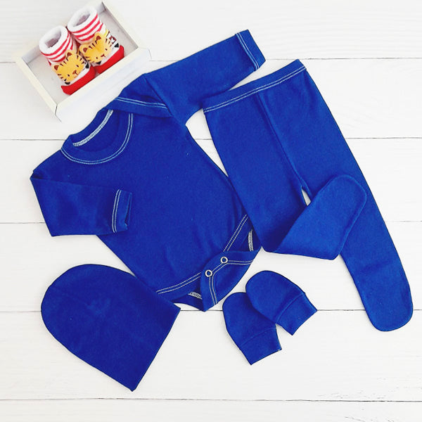 Conjunto Algodón Azul Marca Genérica 0-3 M Estado Tiki taka