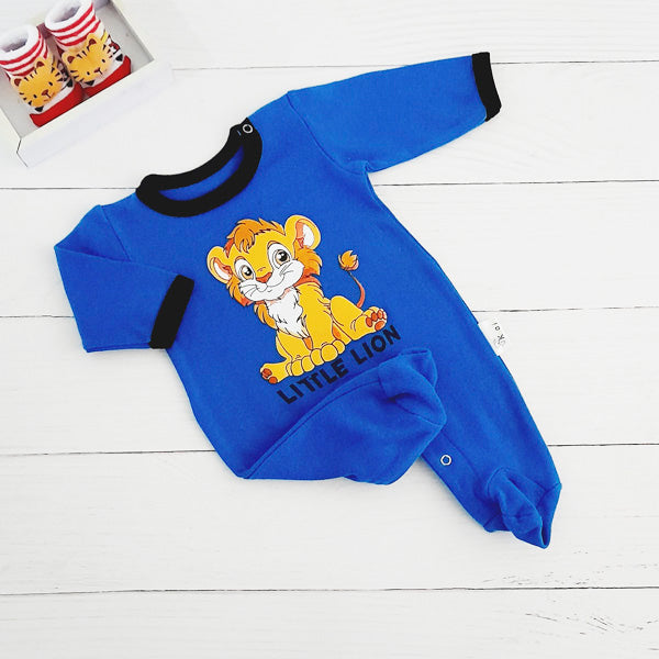 Osito Algodón Azul Marca Koalin 0-3 M Estado Tiki taka