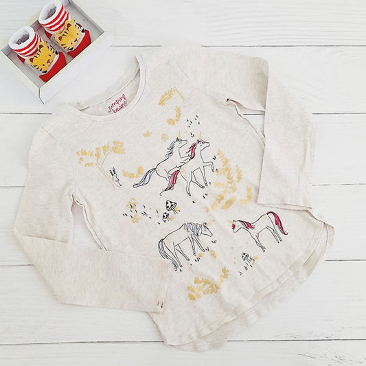 Polera Algodón Diseños Marca Jumping beans 6 A Estado Casi tiki