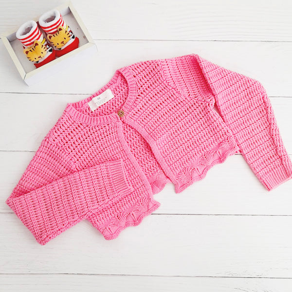 Bolero Tejido Rosa Marca Hym 5 A Estado Tiki taka