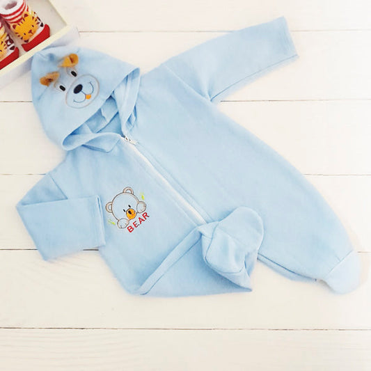 Pijama Algodón Celeste Marca Genérica 0-3 M Estado Casi tiki