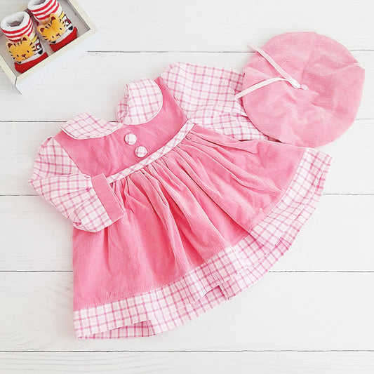 Vestido Algodón Rosa Marca Genérica 3 M Estado Tiki taka