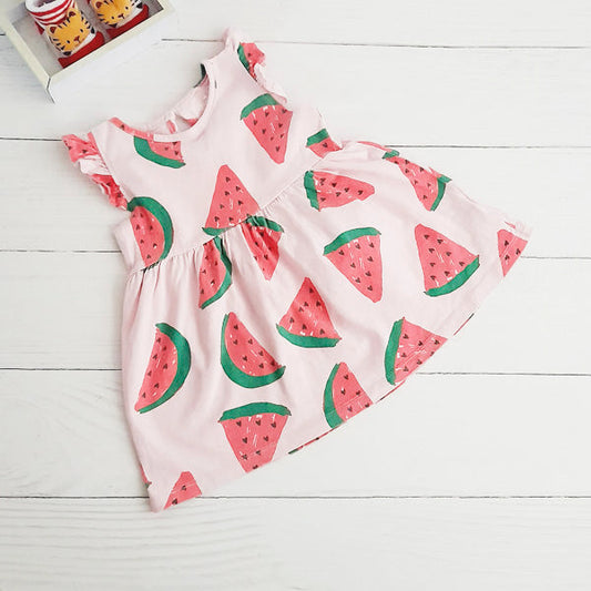 Vestido Algodón Diseños Marca Yamp! 18 M Estado Casi tiki