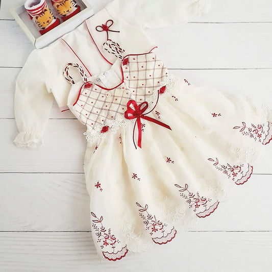 Vestido Tela Diseños Marca Otra 6 M Estado Casi tiki