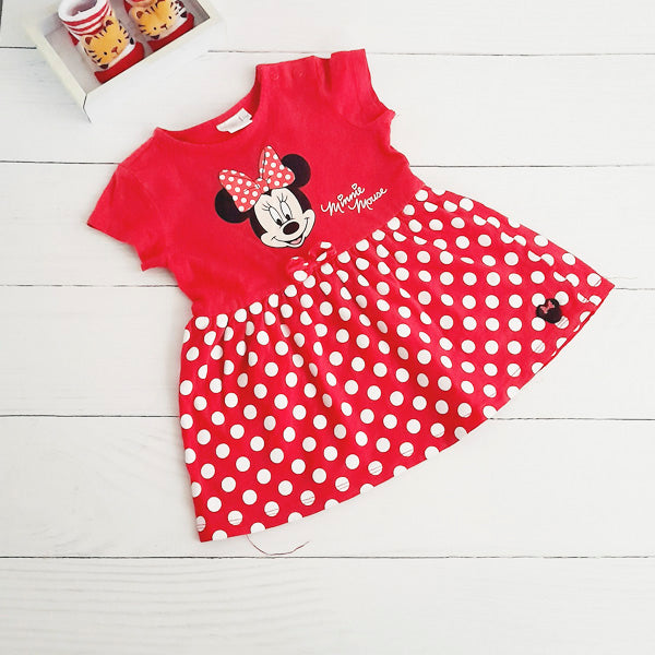 Vestido Algodón Diseños Marca Disney 12 M Estado Casi tiki