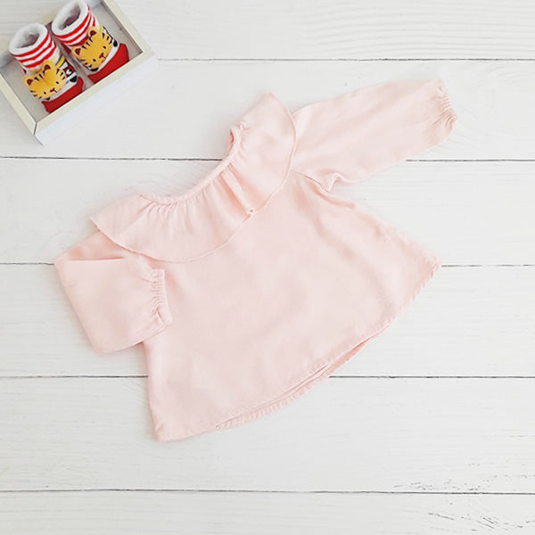 Polera Algodón Rosa Marca Urb 6 M Estado Tiki taka